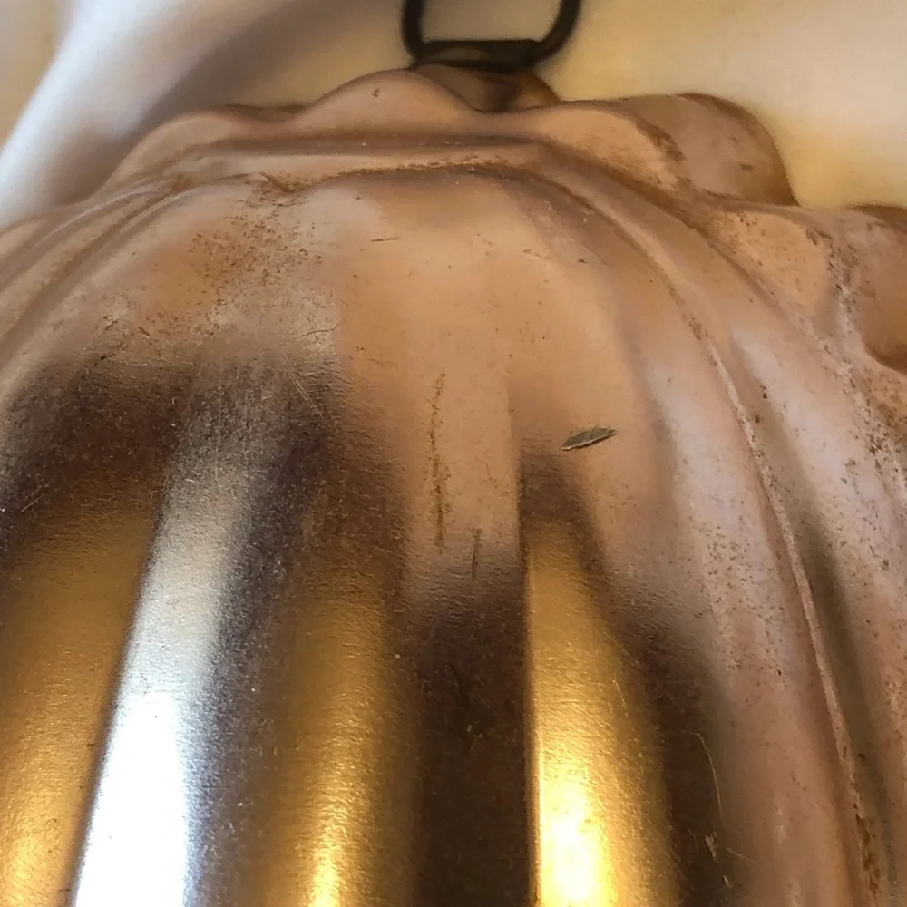 Set of 2 Copper Toned Molds Wall Decor Jell-O